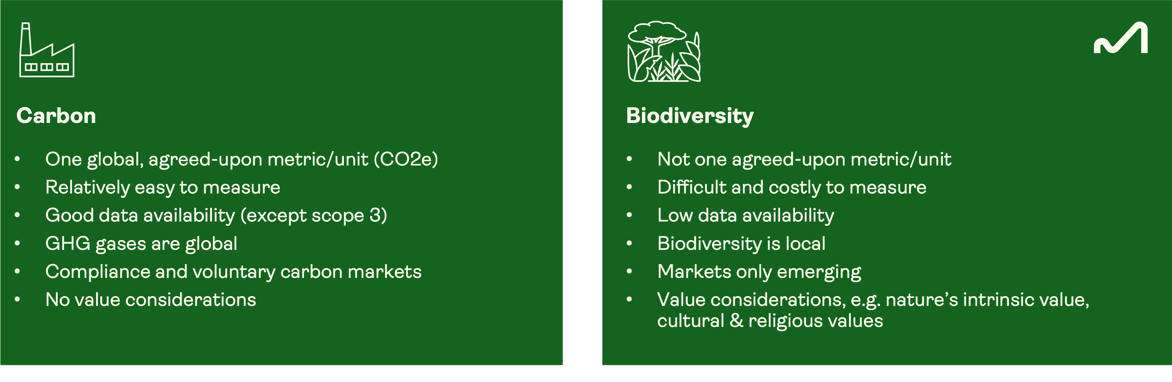 Impaktly Guide: Carbon Reporting vs Biodiversity Reporting